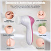 5 in 1 Face Massage Cleansing Brush Set - Skincare Tools &amp; Device