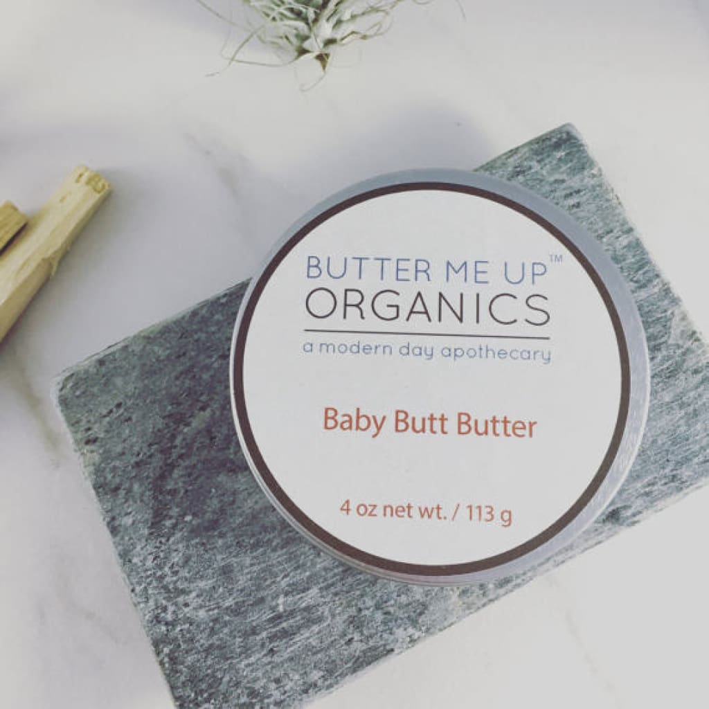 Baby Butt Butter- Organic Diaper Cream - Bathing