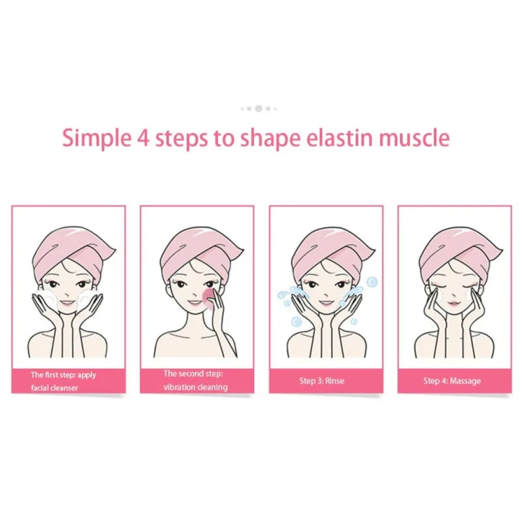 Electric Face Cleanser Silicond Cleansing Brush Facial - Skincare Tools &amp; Device