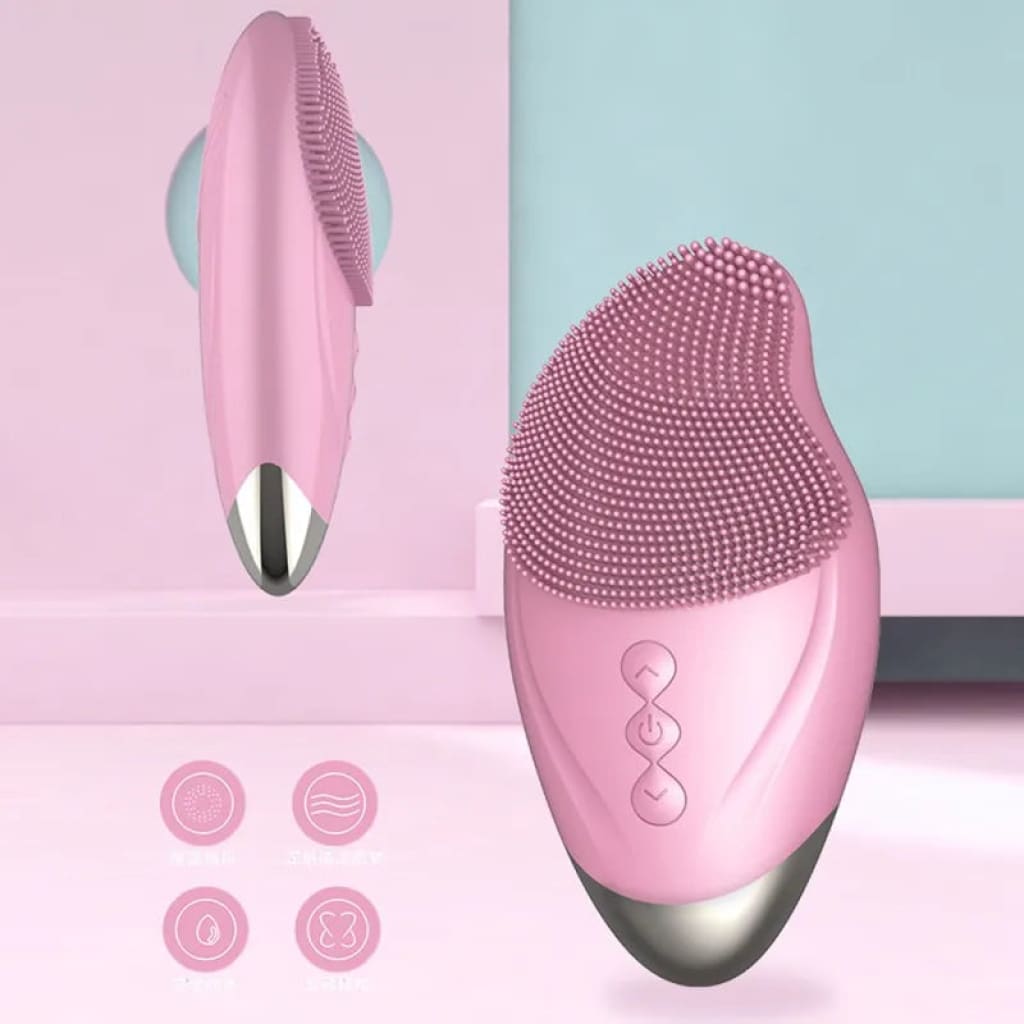 Electric Face Cleanser Silicond Cleansing Brush Facial - Skincare Tools &amp; Device