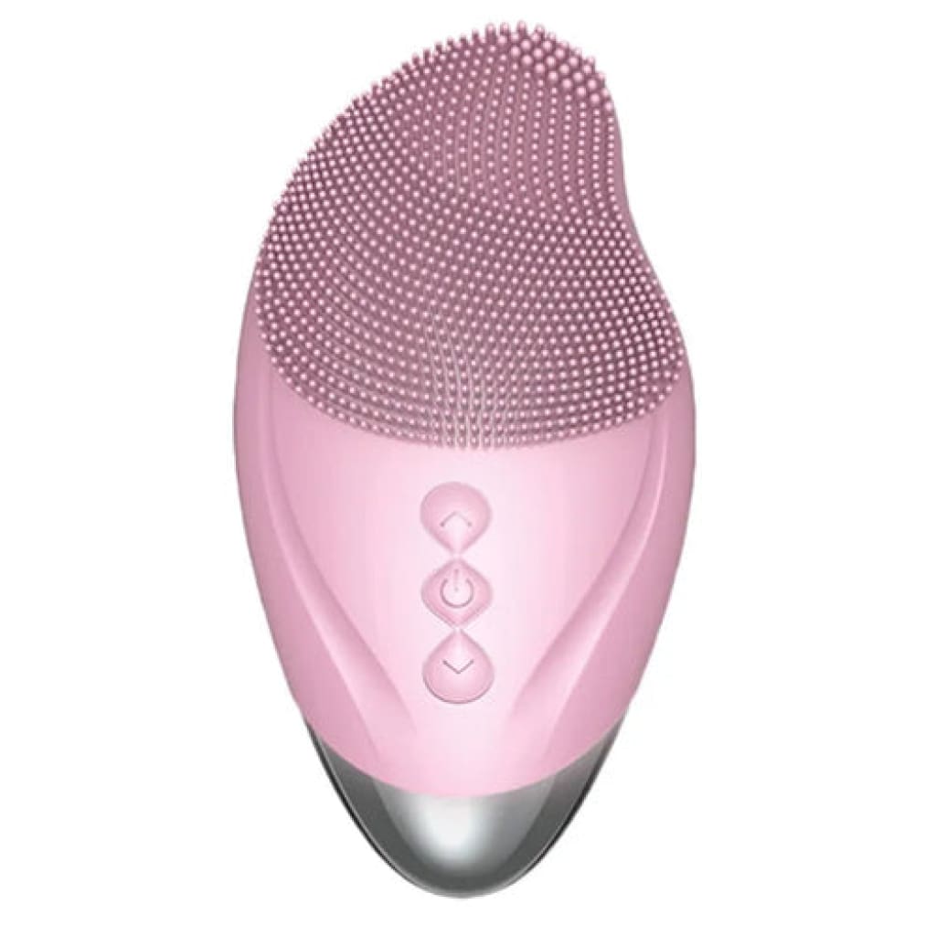 Electric Face Cleanser Silicond Cleansing Brush Facial - Pink - Skincare Tools &amp; Device