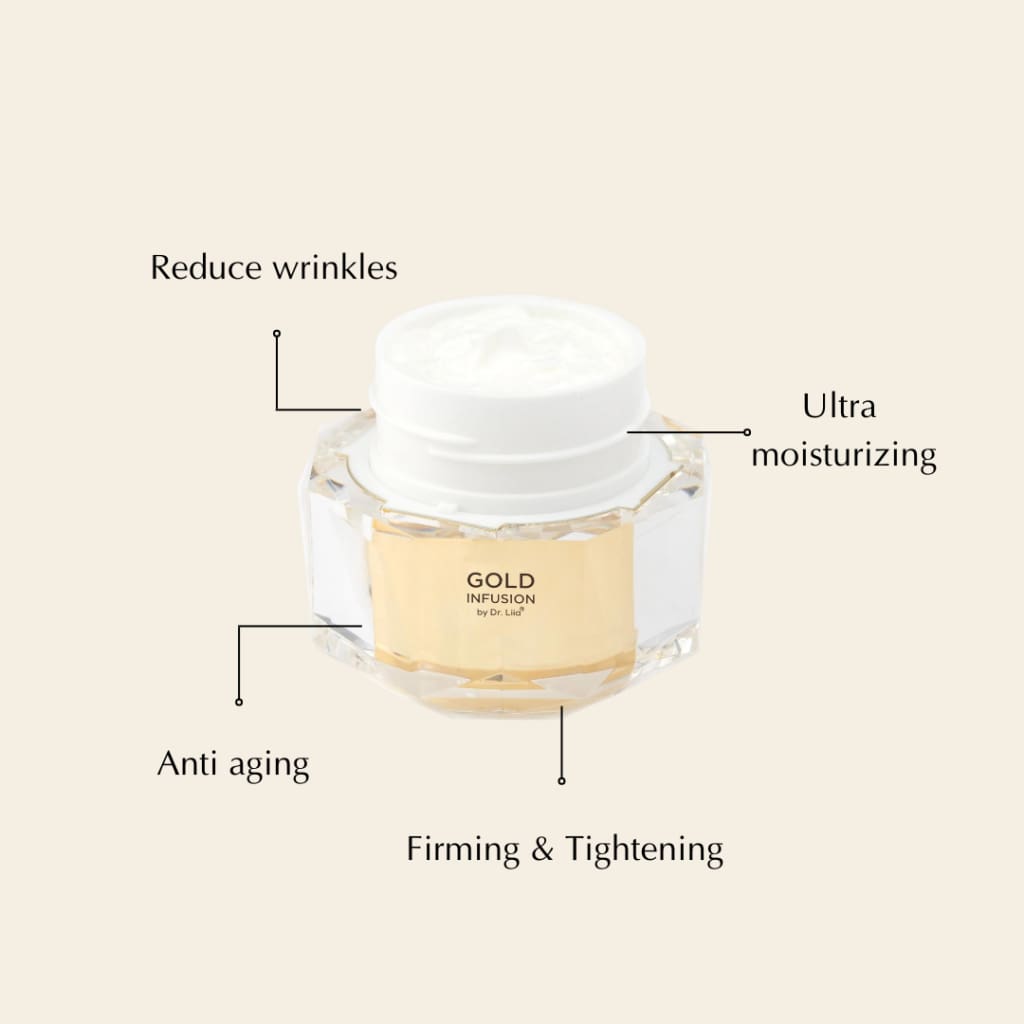Gold Peptide Moisturizer with Niacinamide and Ceramide - Bath &amp; Beauty
