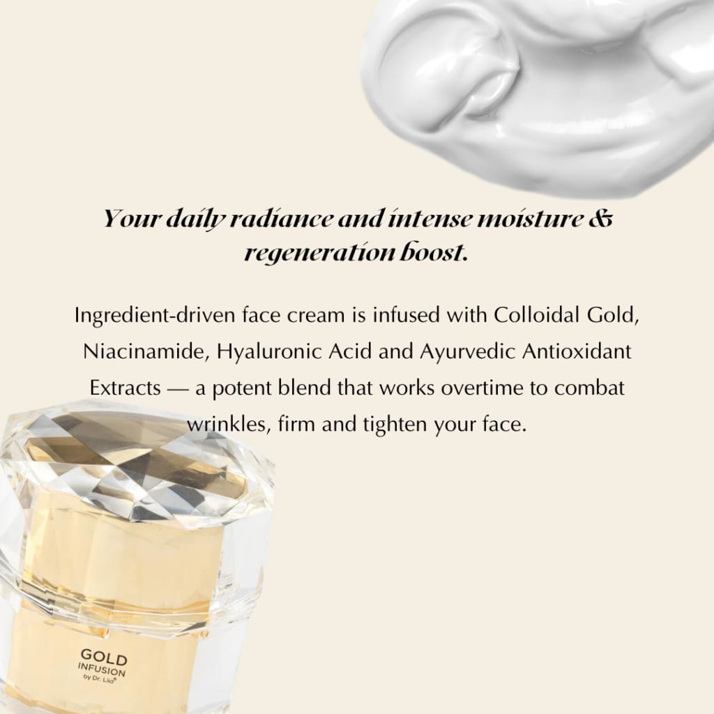 Gold Peptide Moisturizer with Niacinamide and Ceramide - Bath &amp; Beauty