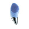 Mini Electric Facial Cleansing Brush Silicone Sonic Face Cleaner Deep - blue - Skincare Tools &amp; Device