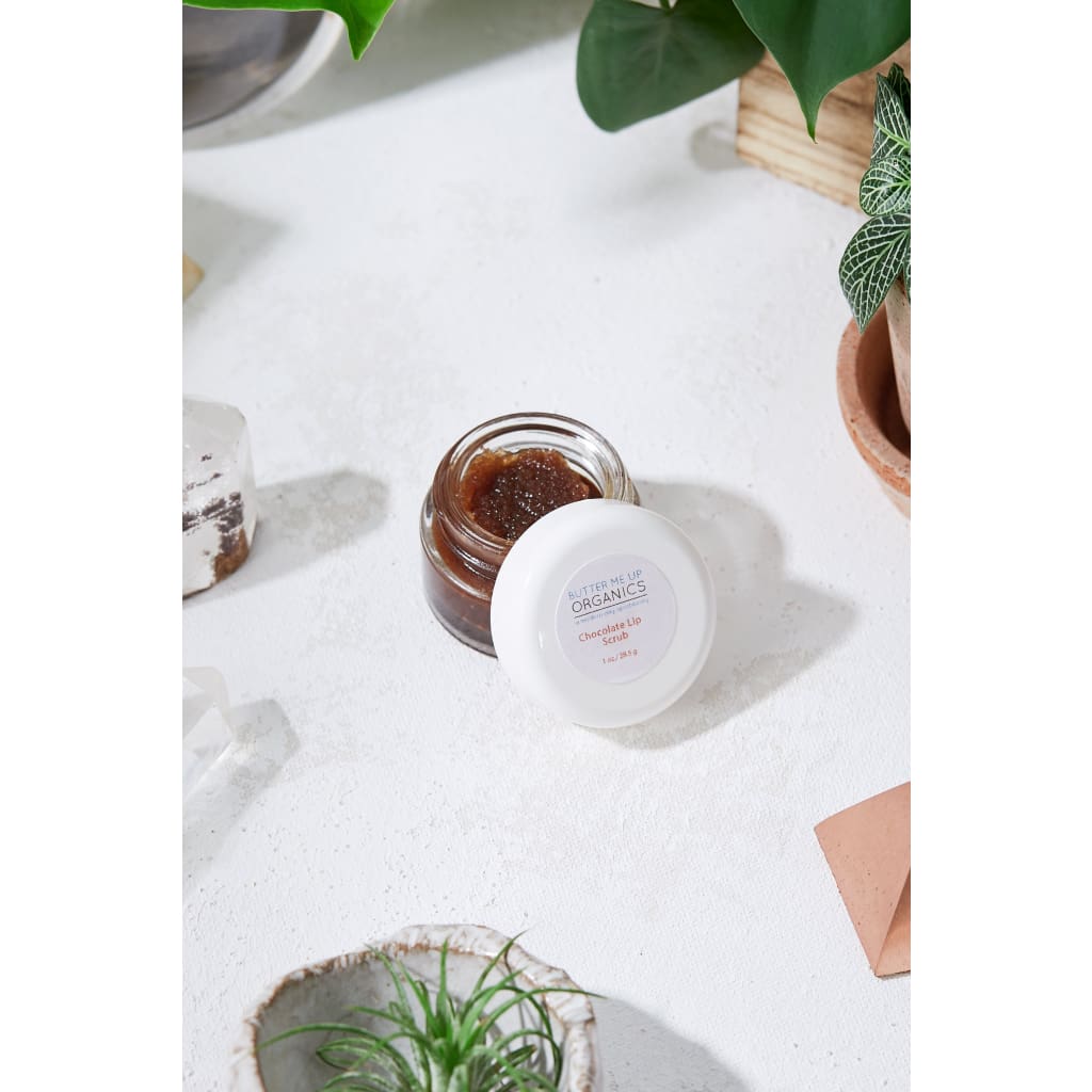 Organic Chocolate Lip Scrub Flaky Chapped Lips - Other