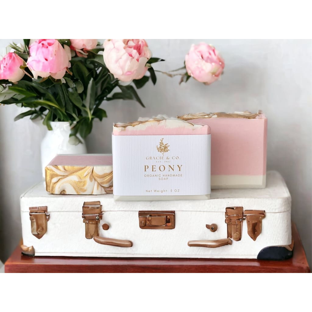 Pink Peony Shea Butter Soap - Bodycare