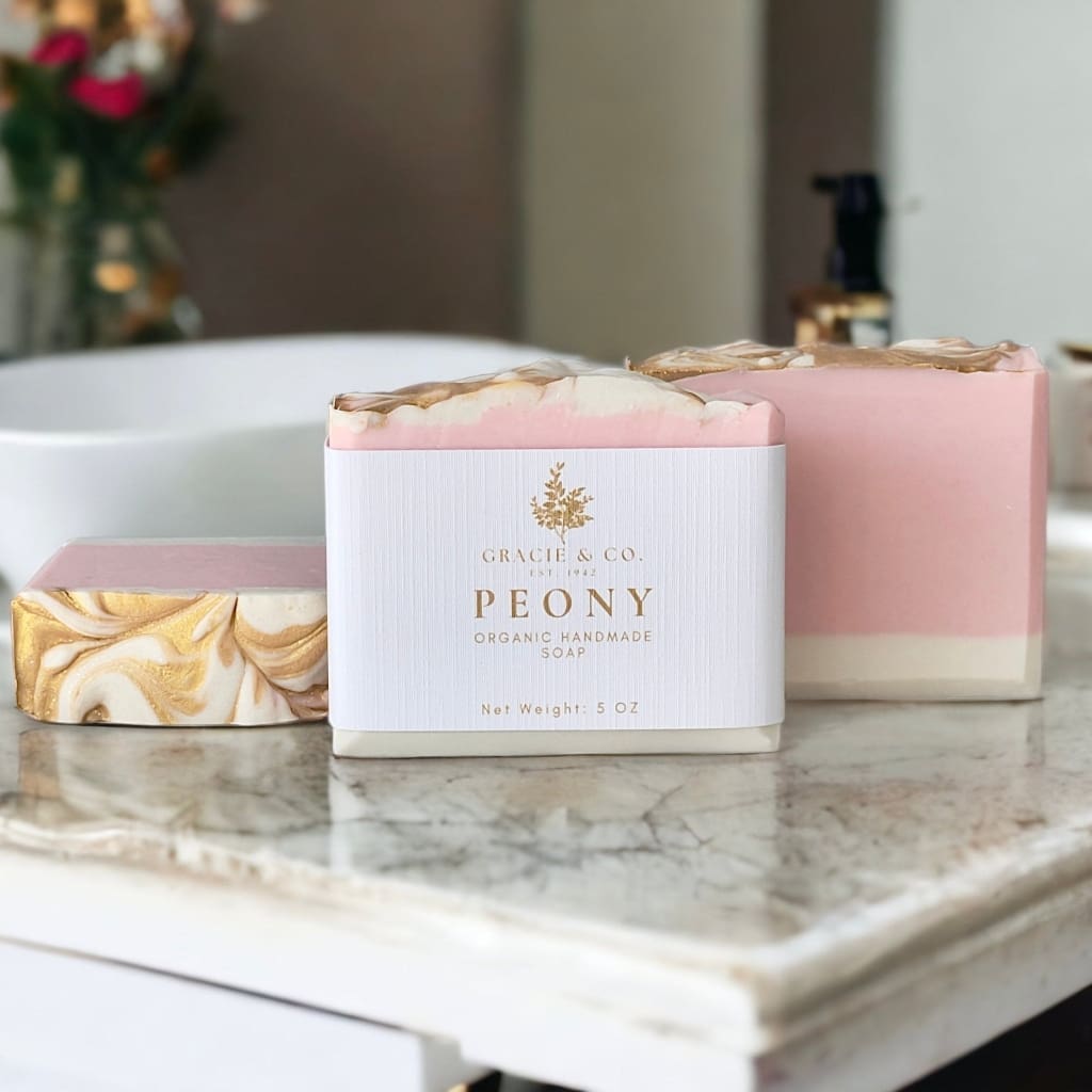 Pink Peony Shea Butter Soap - Bodycare