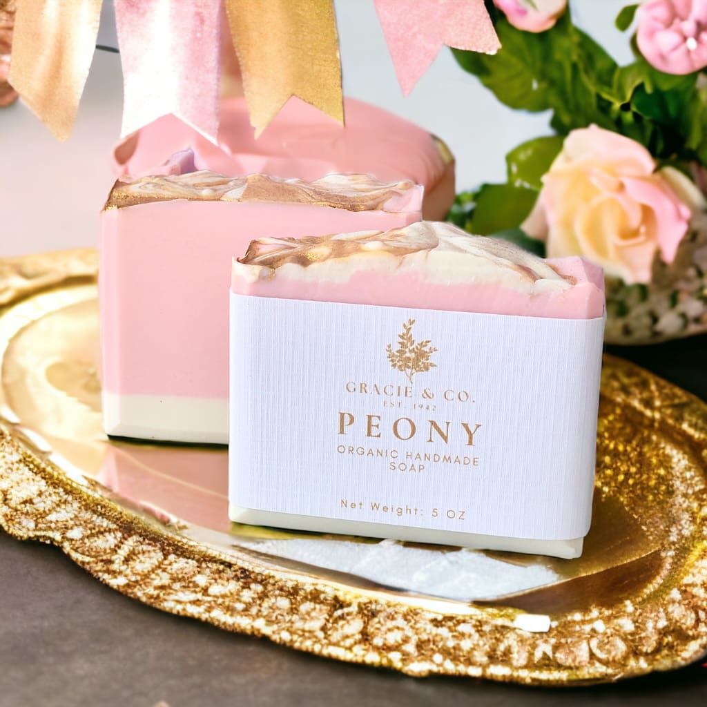 Pink Peony Shea Butter Soap - Bodycare