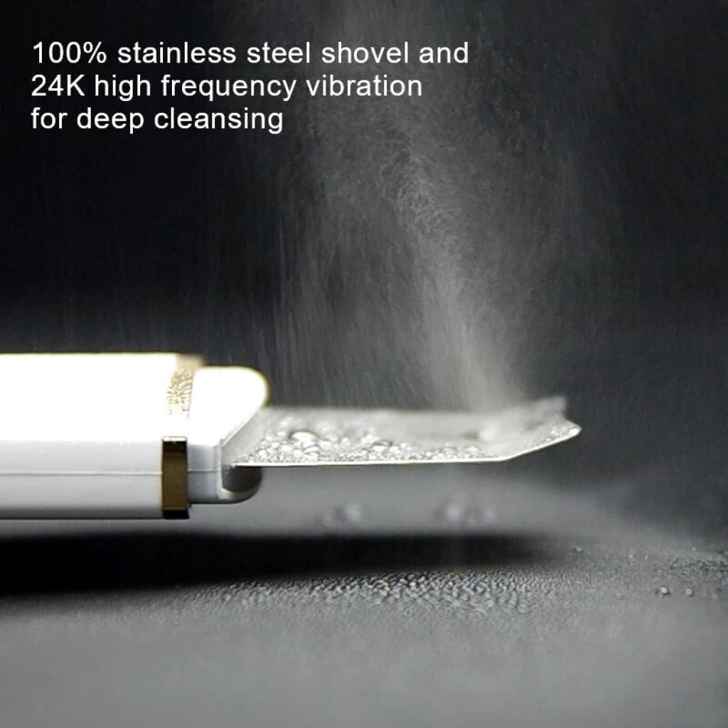 Ultrasonic Skin Scrubber Electric Vibration Deep Face Cleaning Peeling - Skincare Tools &amp; Device