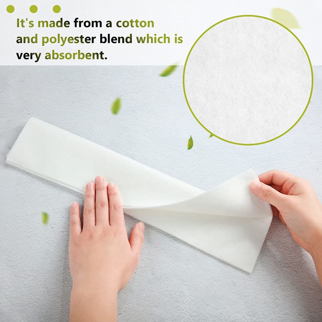 20 Counts Skinfold Dry Sheet Soft Absorbent Pads Pre Cut Disposable Abdominal Pads, - Eczema Psoriasis &amp; Rosacea Care