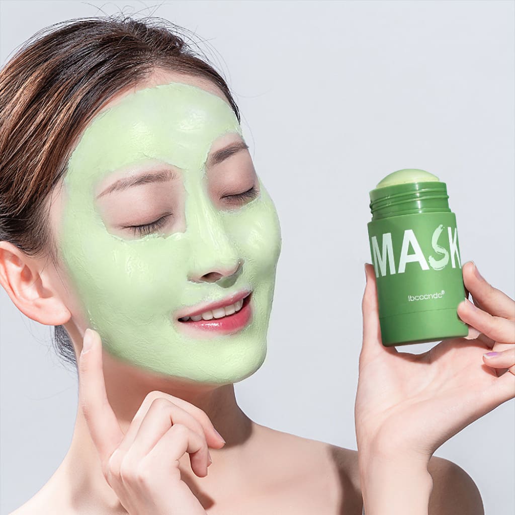 40g Green Tea Matcha Clay Mask Deep Cleansing Skin Care Mud Blackhead Acne Treatment Oil Control Balancing - Masks - AliExpress
