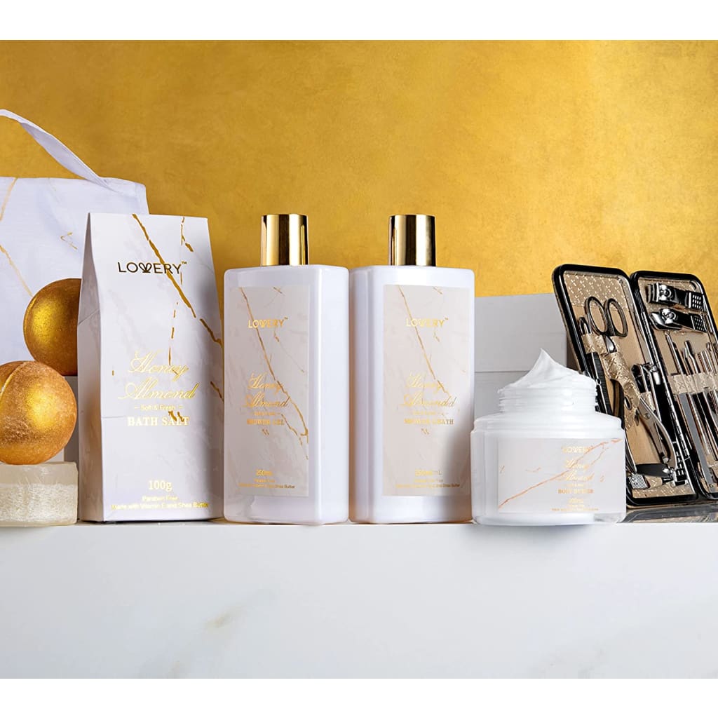 ift Basket Spa Gifts For Women 31Pc Self Care Kit Stress Relief Gift Fathers Day for Dad Birthday, - Face›Sets &amp; Kits