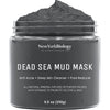 Biology Dead Sea Mud Mask for Face and Body - Spa Quality Pore Reducer Acne Blackheads Oily Skin Natural Skincare Women Men - Tightens A 