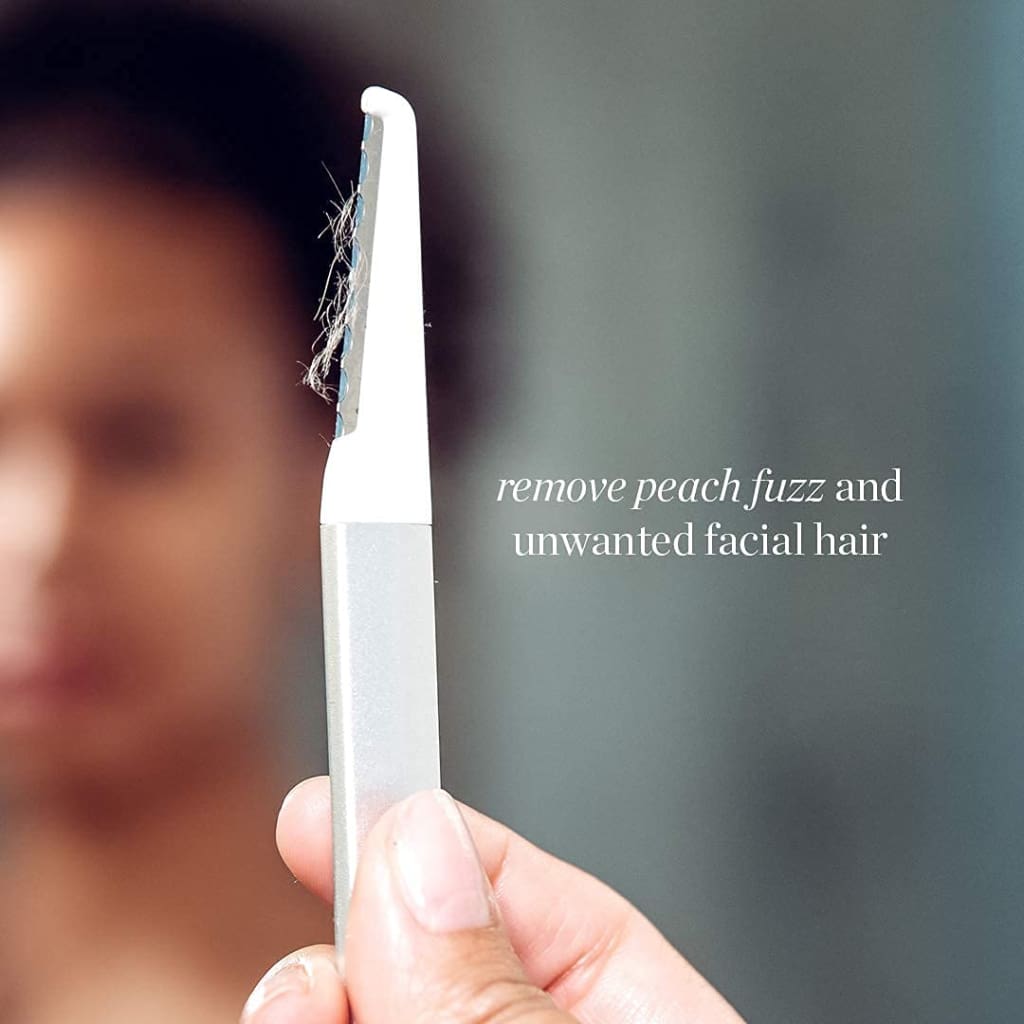 Dermaplaning Face Exfoliating Replacement Blades | Smooth Radiant Glowing Skin | No Brush or Scrub Needed | 3-Pack - Care Tools