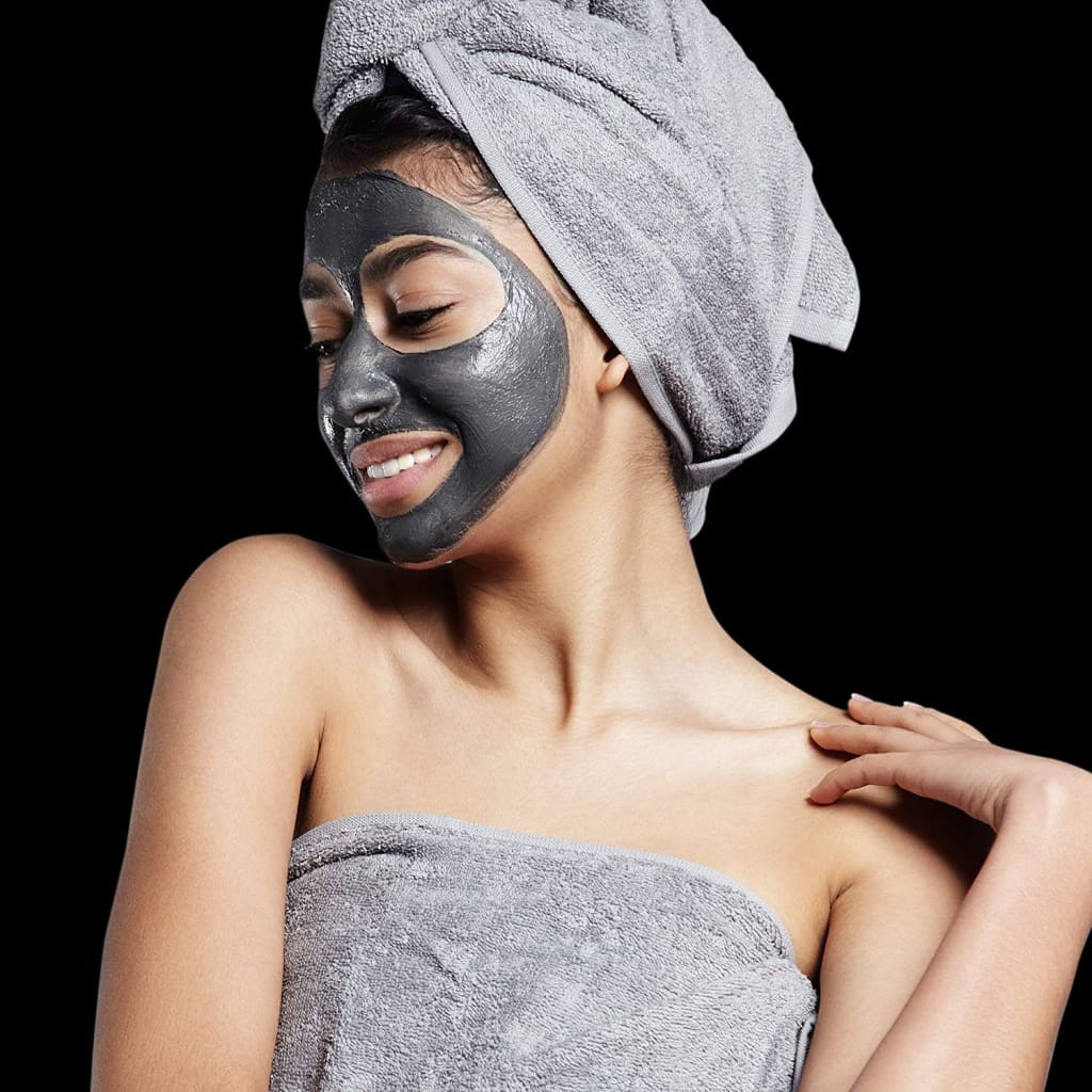 Detoxifying Charcoal Mud Facial Mask Hydrating and Oil Absorbing Beuty Face - Masks