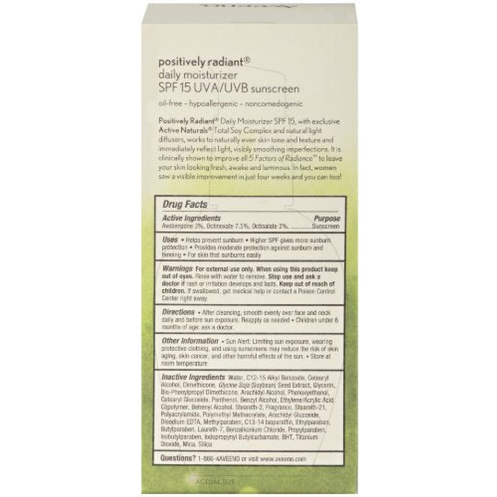 Facial Moisturizer with Broad Spectrum SPF 15 Sunscreen &amp; Total Soy Complex for Even Tone Texture Hypoallergenic - Face Moisturizers