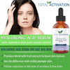 Hyaluronic Acid Serum forIntense Hydration Day and Night,Face Skin - Serums
