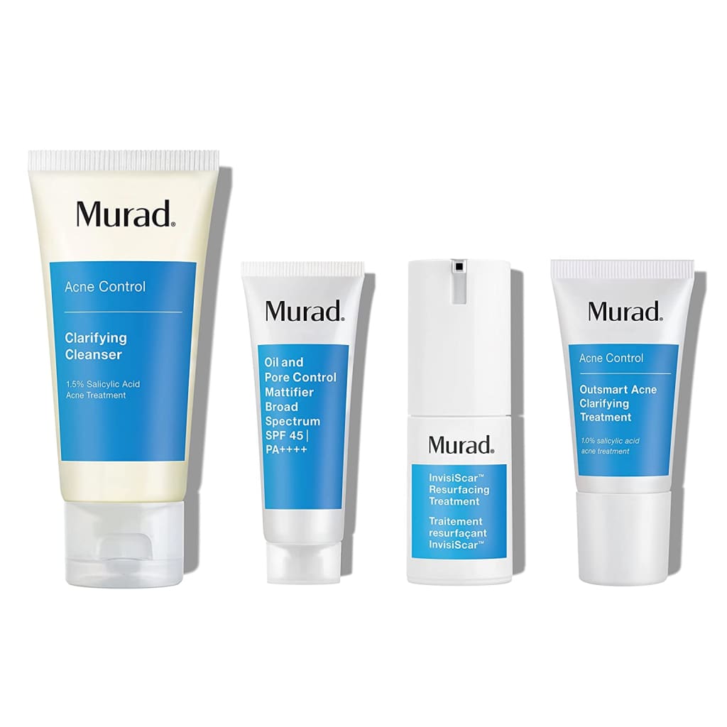 Kit with Clarifying Cleanser Invisicar Resurfacing Treatment, - Sets & Kits