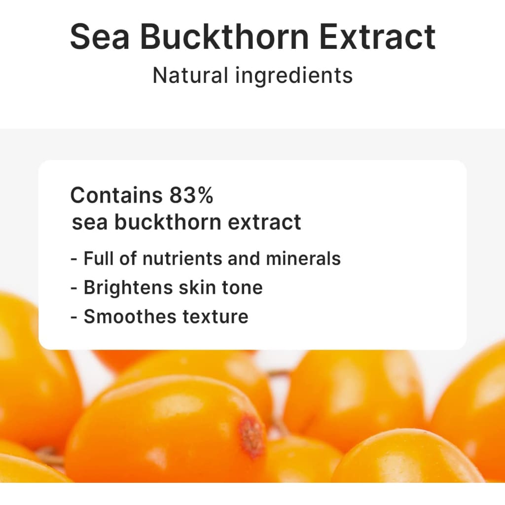 Natural Glow Facial Toner | 83% Sea Buckthorn Extract | Korean Skincare, - Toners & Astringents