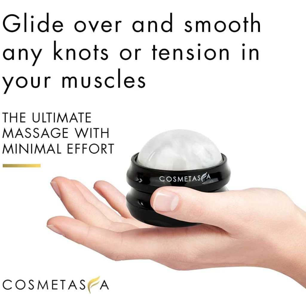 Oil with Massage Roller Ball - No Stain 100% Natural Blend of Spa Quality Oils for Romantic,