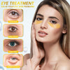 skin care 24k Gold Eye Masks-with Collagen Under Patches Dark Circles Gel Treatment Masks, - Masks