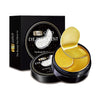 skin care 24k Gold Eye Masks-with Collagen Under Patches Dark Circles Gel Treatment Masks, - Masks