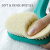 skin care Beauty &amp; Personal Bath Shower Wet or Dry Brushing Body Brush (14 inch Green +White) - Brushes