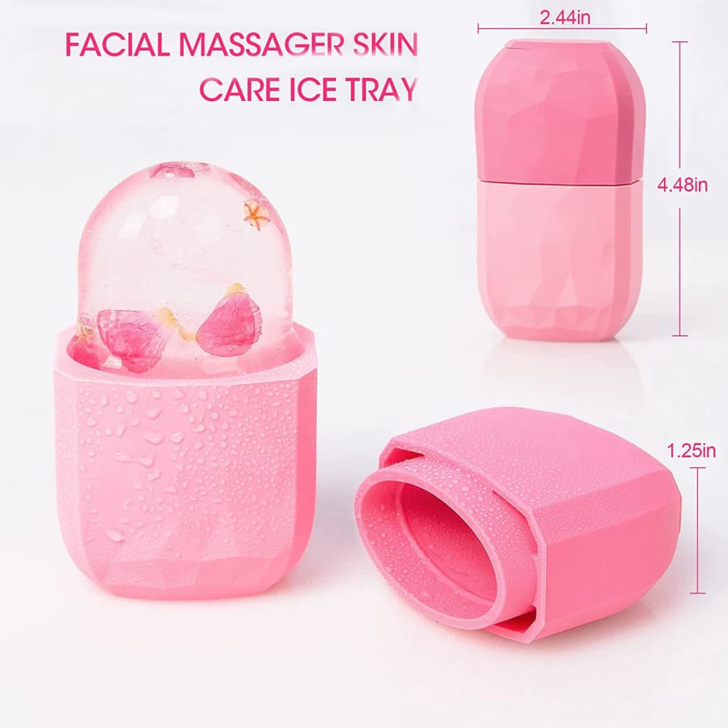 Mini Beauty Ice Face, Face Ice Roller, Reusable Ice Face Roller, Face Ice  Fixer Ice Roller For Face And Eyes (pink)