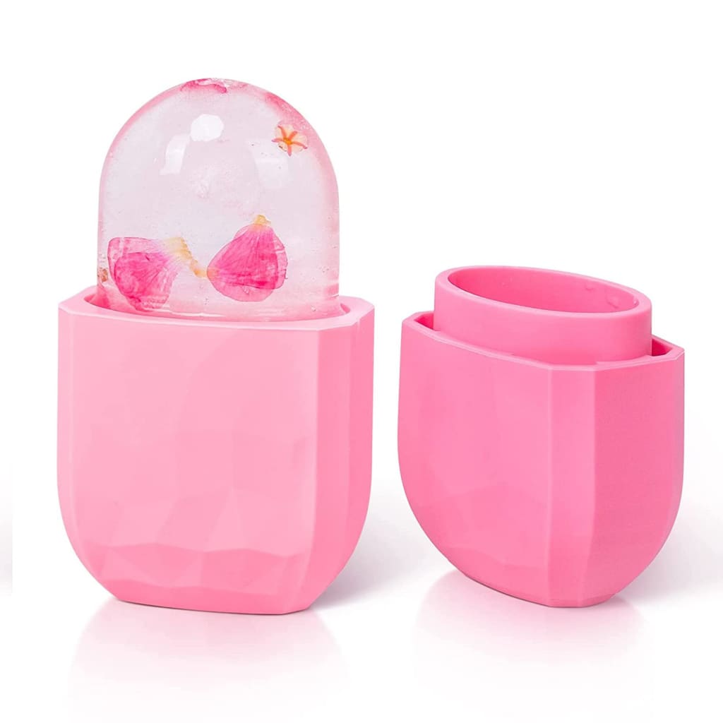 skin care Beauty & Personal Facial Ice Roller Skin Care Tools for Women (Pink) - Sets Kits