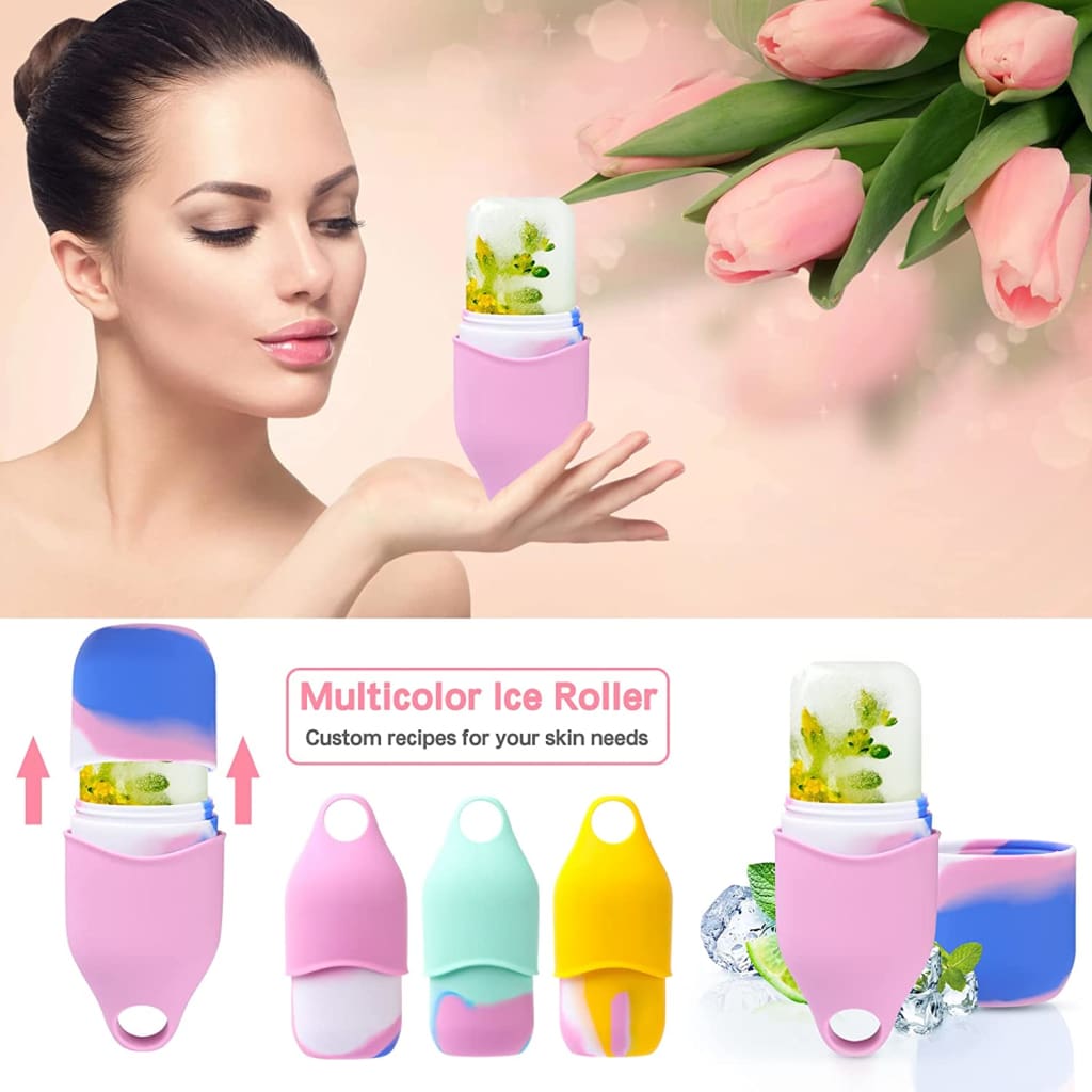 skin care Beauty &amp; Personal Glow &amp;Remove Fine Lines,Tighten Tone Skin De-Puff The Eye Area (pink) - Sets Kits