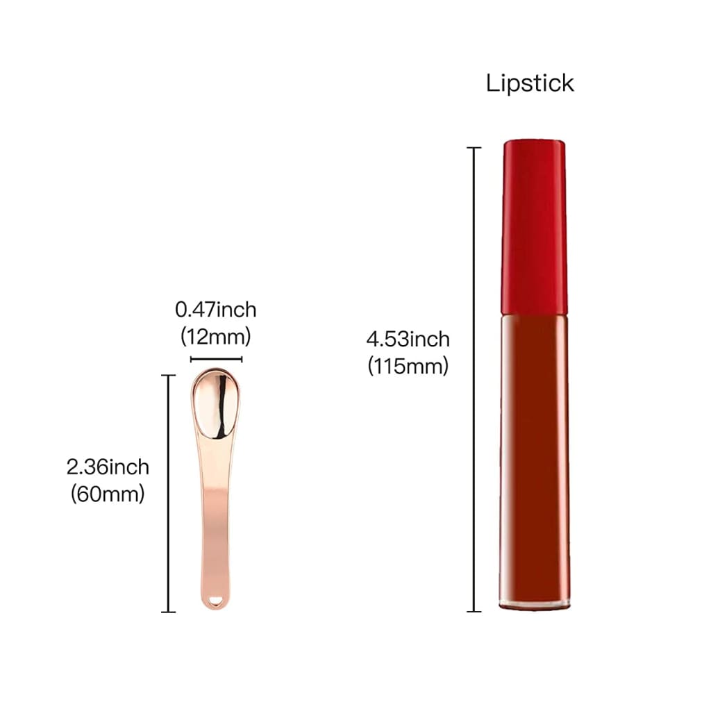 skin care Beauty &amp; Personal Makeup Spoons for Cream Lotions Moisturizers (Rose Gold) - Masks