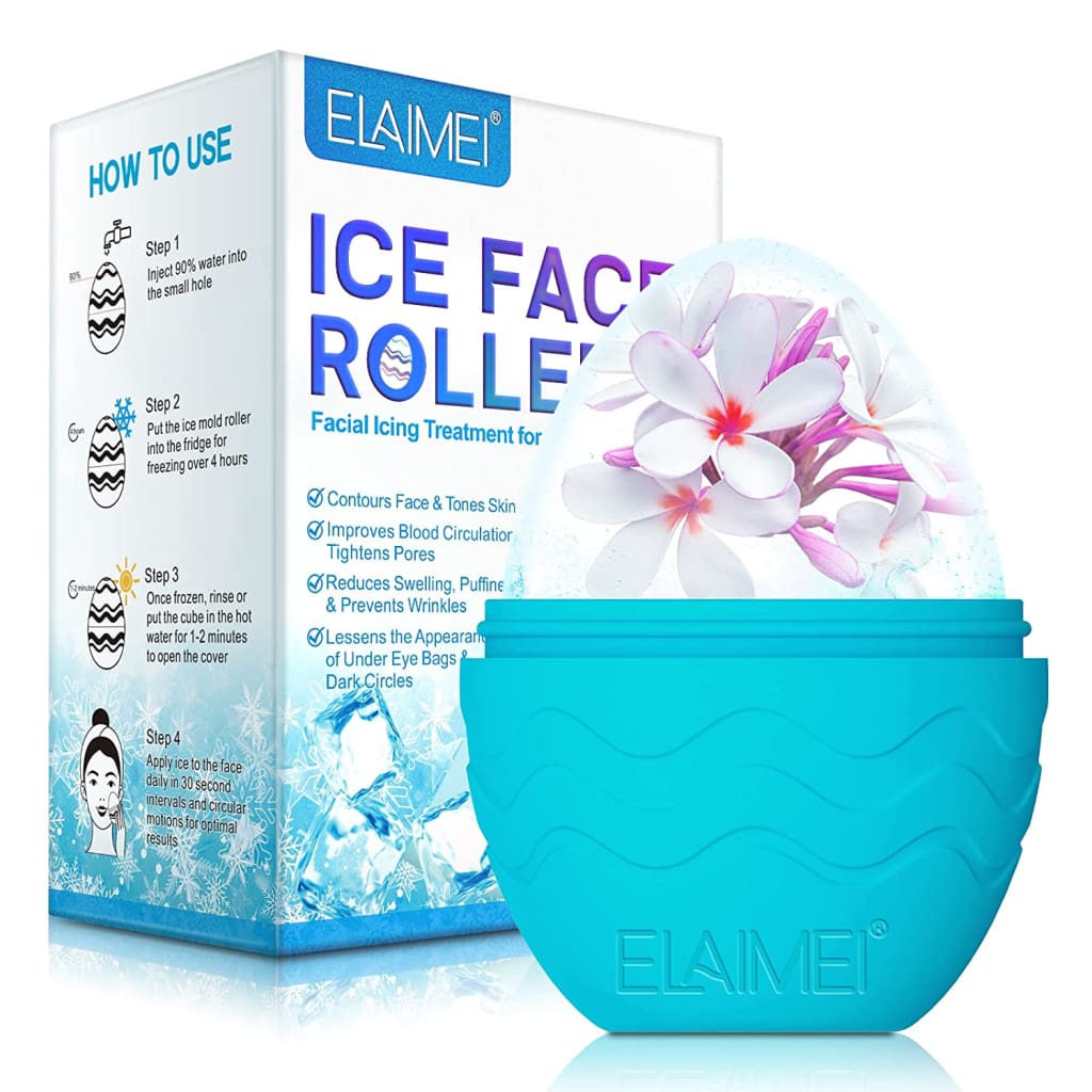 skin care Beauty & Personal Shrink Pore Remove Fine Lines Face Massage (Blue) - Sets Kits