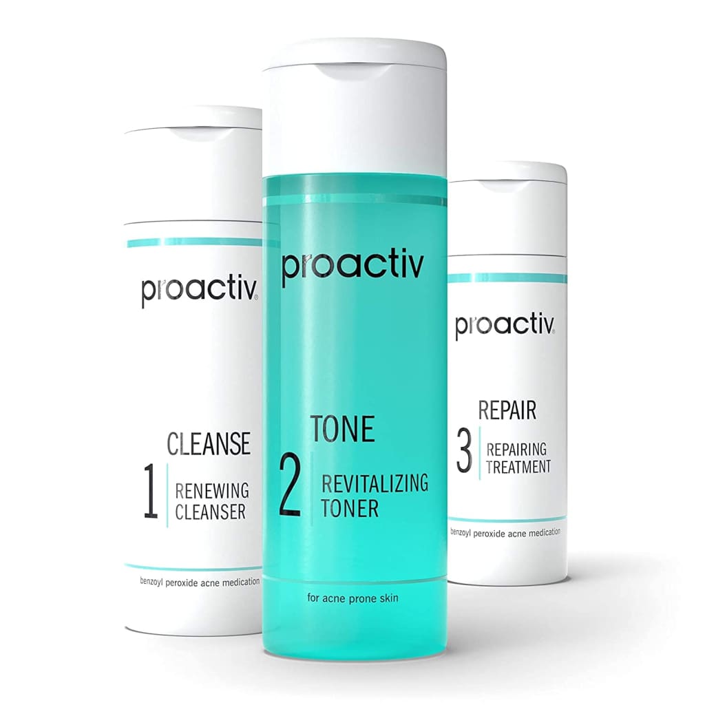 skin care sets & kits 3 Step Acne Treatment - Benzoyl Peroxide Face Wash Repairing Spot - Sets Kits