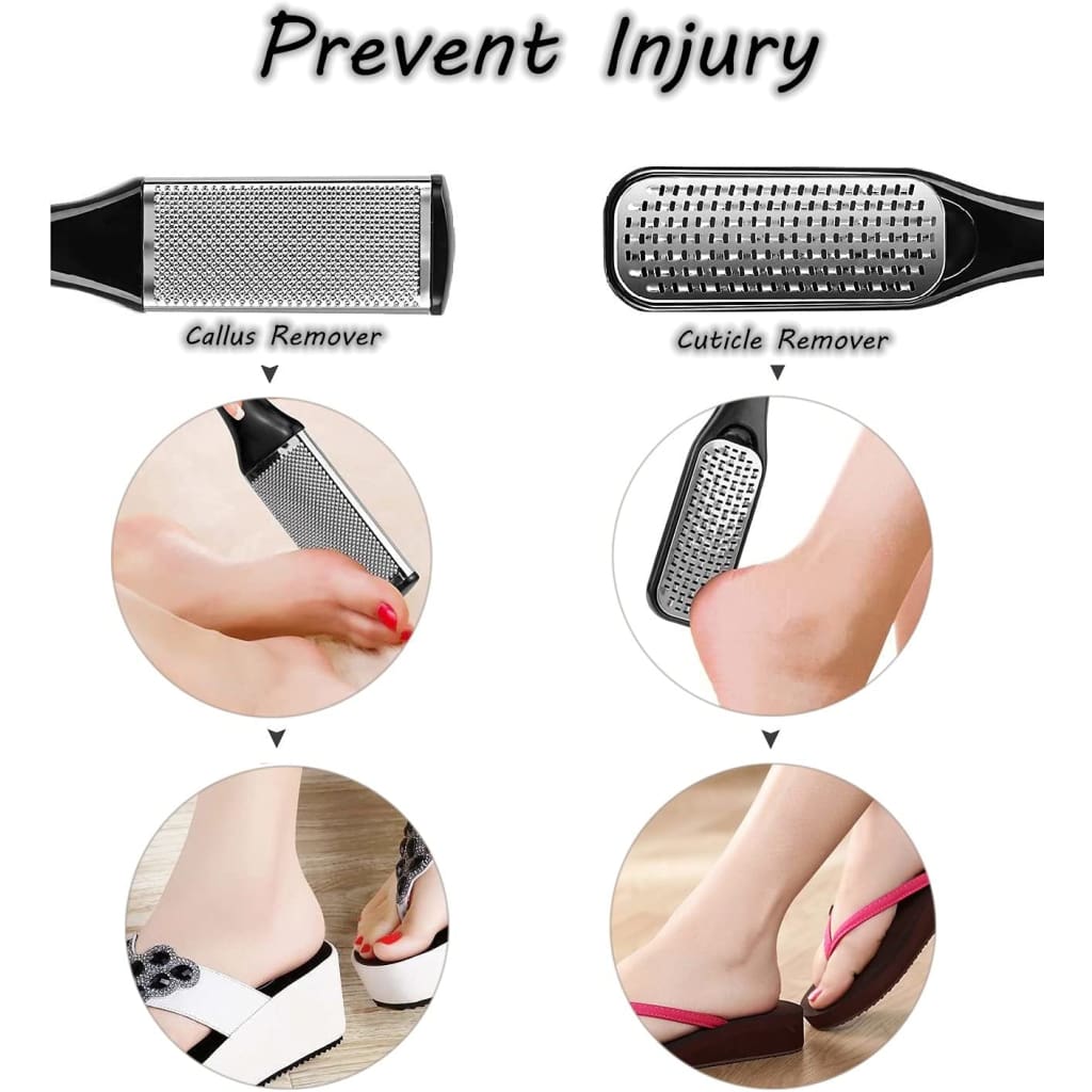skin care sets &amp; kits Pedicure Tools Set 26 in 1 Stainless Steel Foot Care Kit Rasp Dead Skin Remover Kit,Foot File Callus Remover, - ›Foot 
