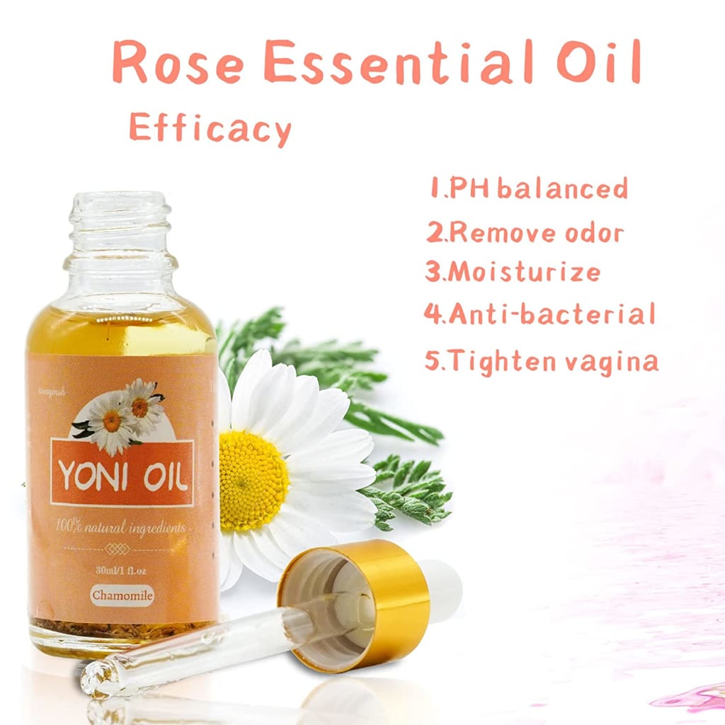 skin+care Yoni Essential Oil Set Of 3 Vaginal Wash Eliminates Odor Ph Balance for Women Feminine Organic Handmade Vagina - Washes