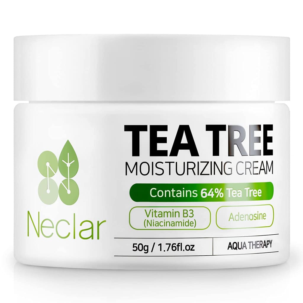 Tea Tree Face Moisturizer for Dry Skin - Cream Woman and Men - Moisturizers